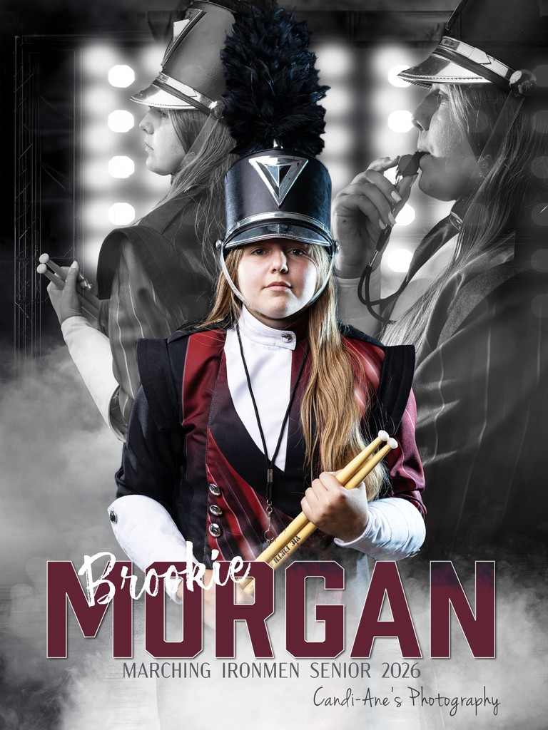 Senior Drum Major Brookie Morgan
