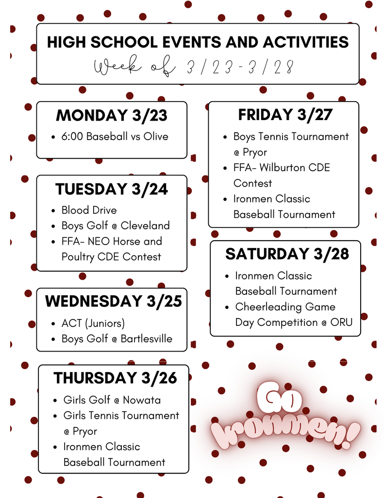 HS Week of 323-328