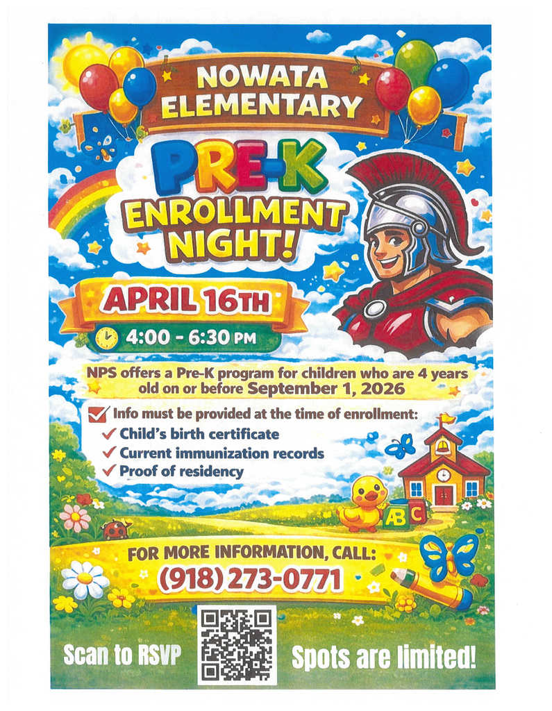 Pre-K Enrollment Flyer