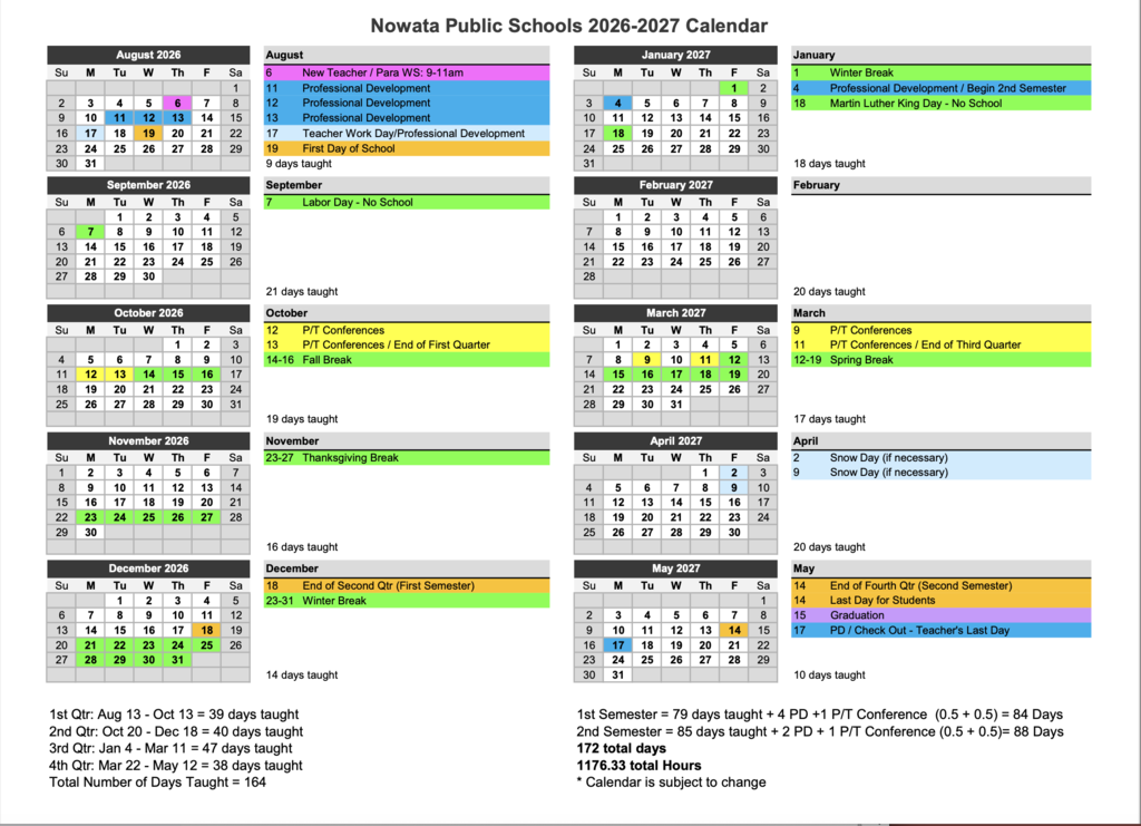 School Calendar