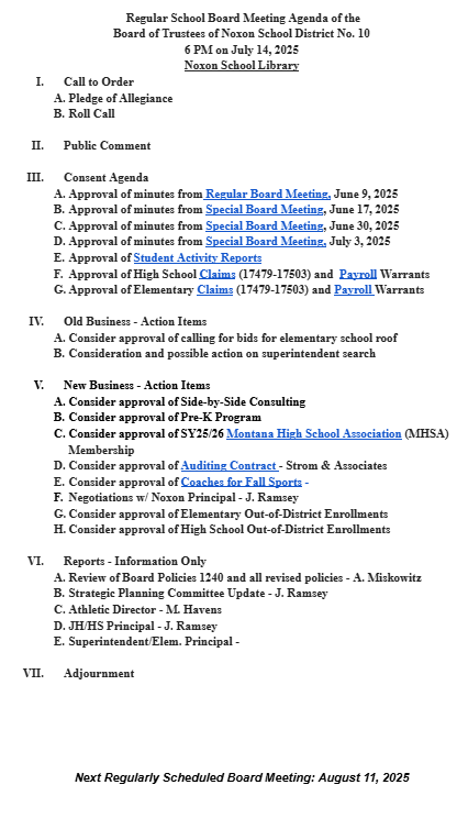 Agenda 07.14.25