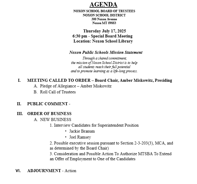 07.17.25 Agenda