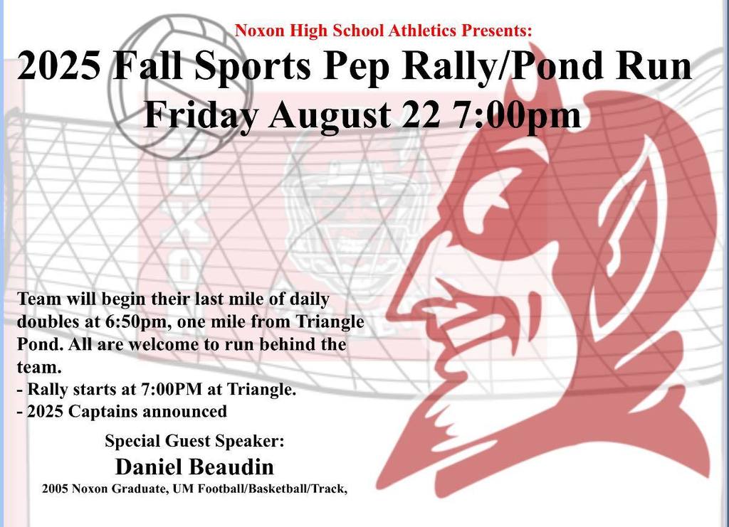 Fall Sports Pep Rally