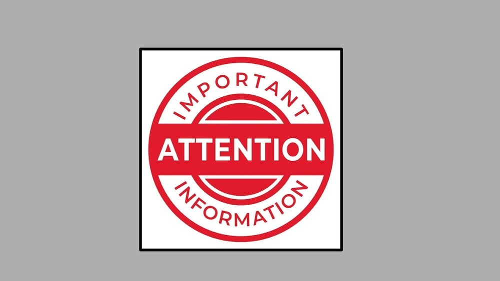 Important info