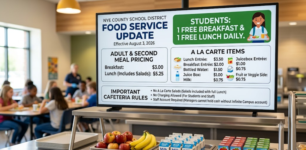 Food Pricing Update