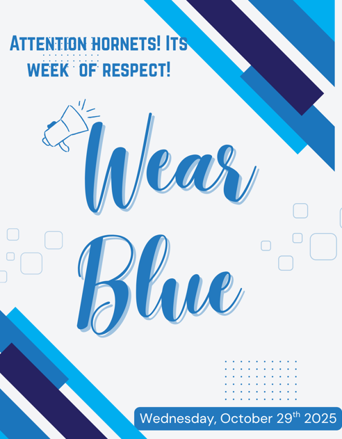 Beatty High School wear blue