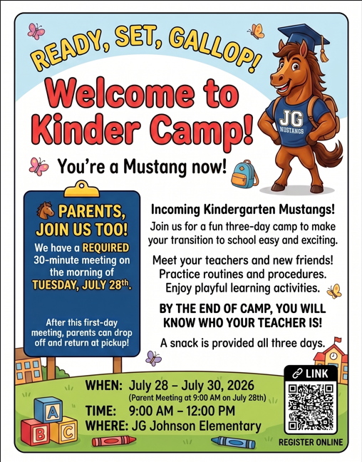 Kinder Camp Flyer