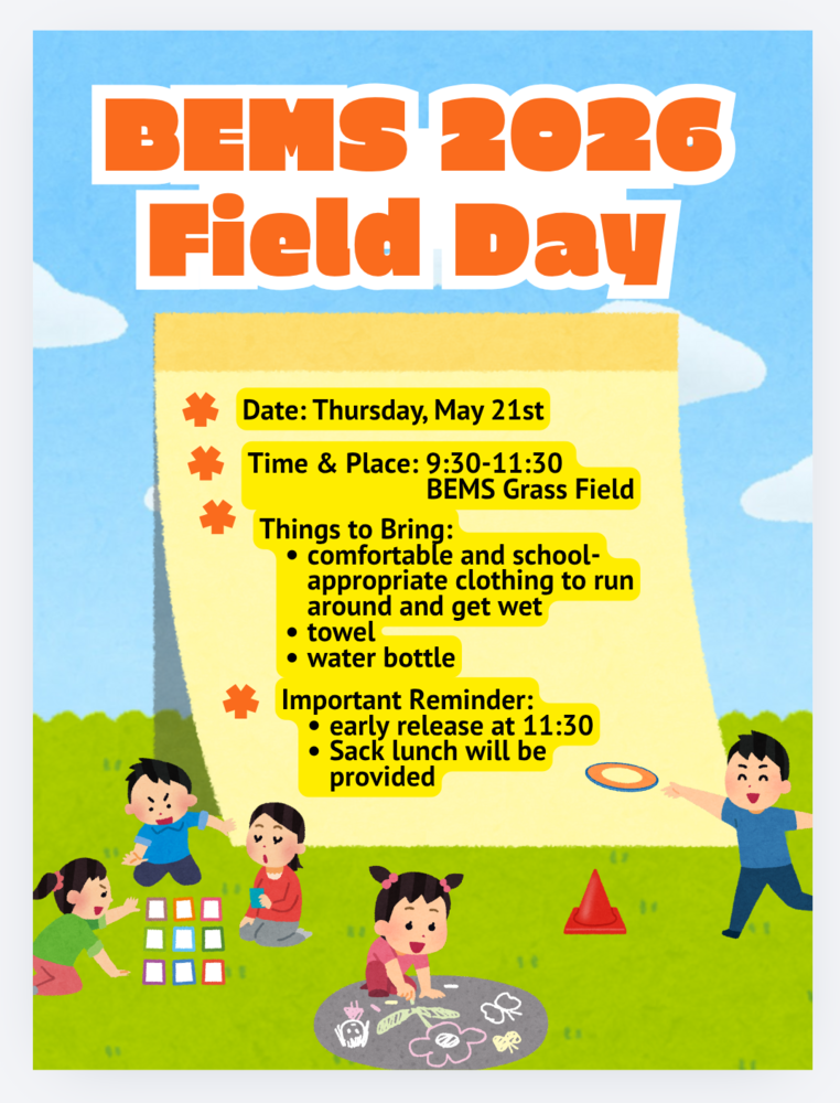 BEMS 2026 Field Day