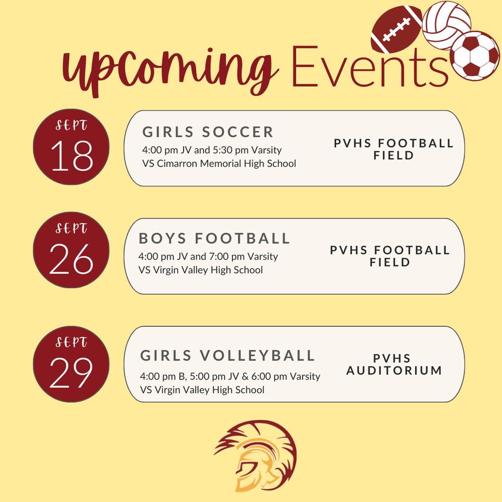 Upcoming Events