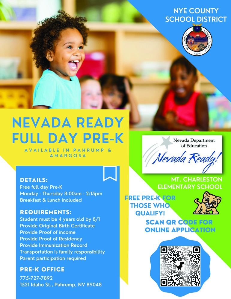 Pre-k flyer
