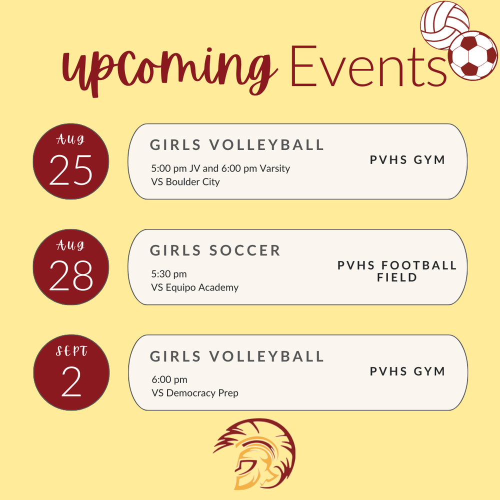 Sporting Events Update