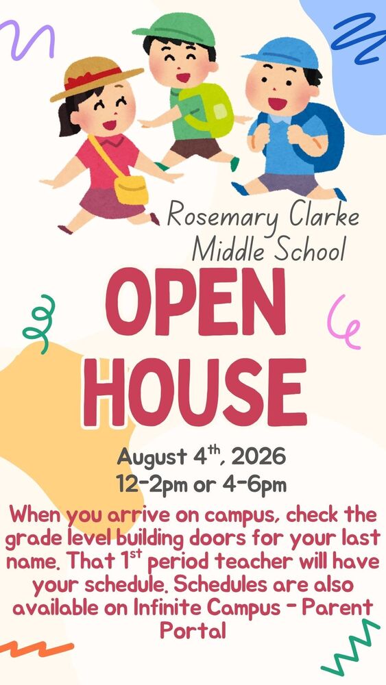 RCMS Open House