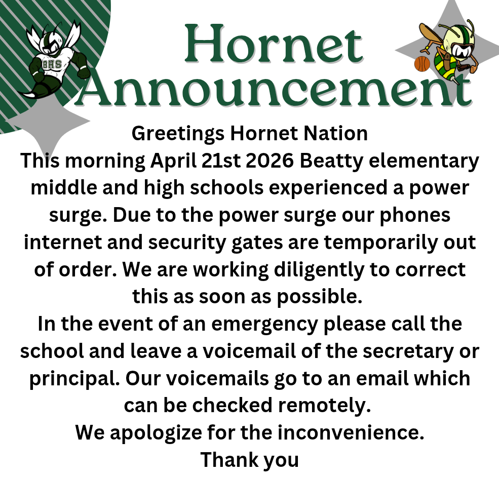 Hornet Nation announcement