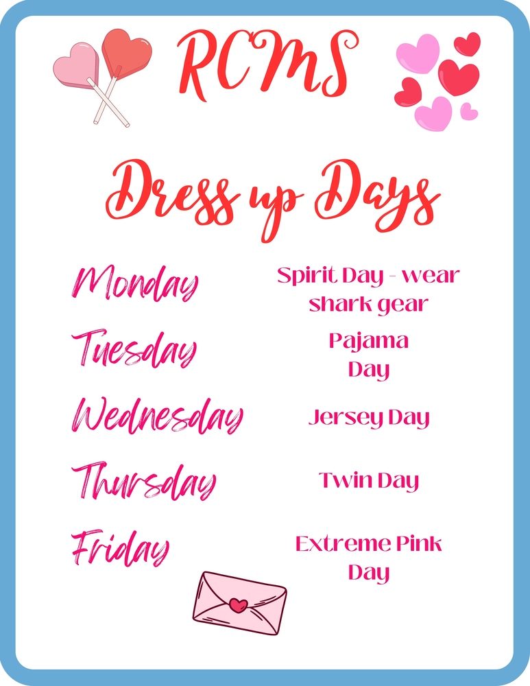 Dress Up Days 2/9/26