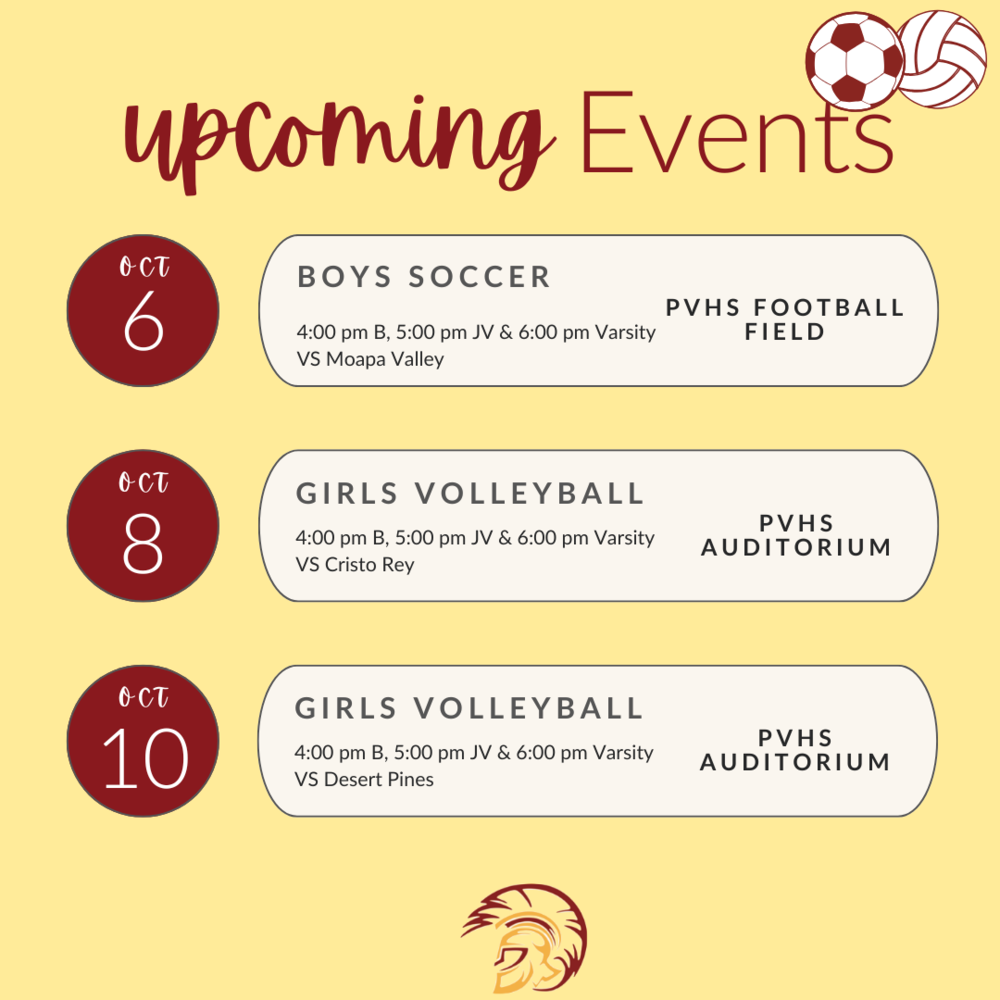 October events 1