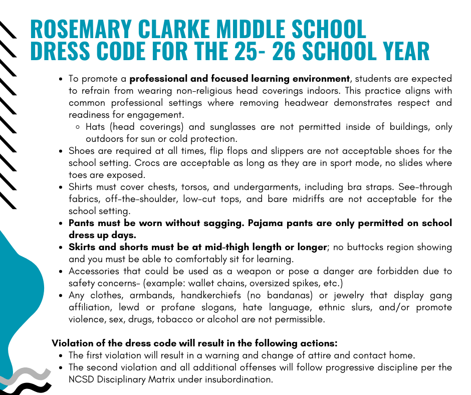 RCMS Dress Code