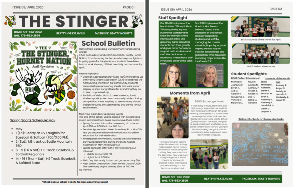 The stinger   ISSUE 08/ April 2026