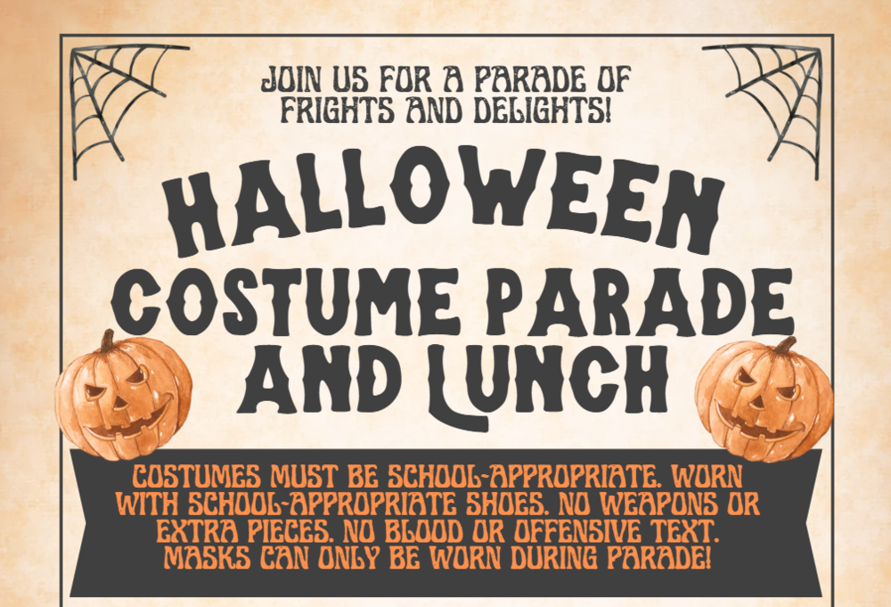 BEMS Halloween costume parade 2025