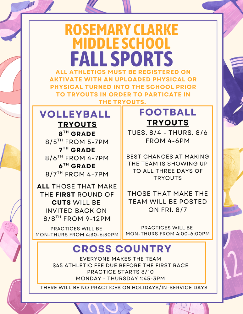 Fall Sports