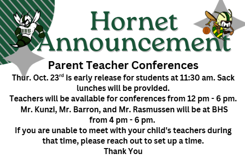 Parent Teacher Conferences