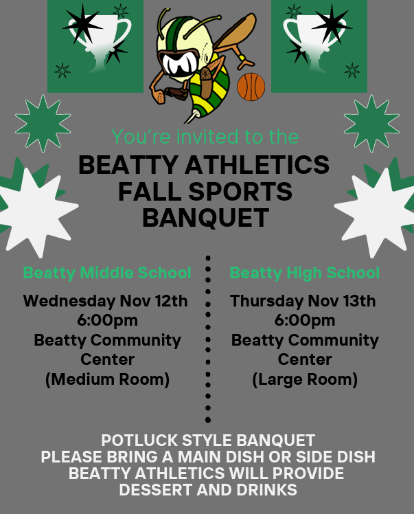 Hornet Nation Fall Sports Banquet