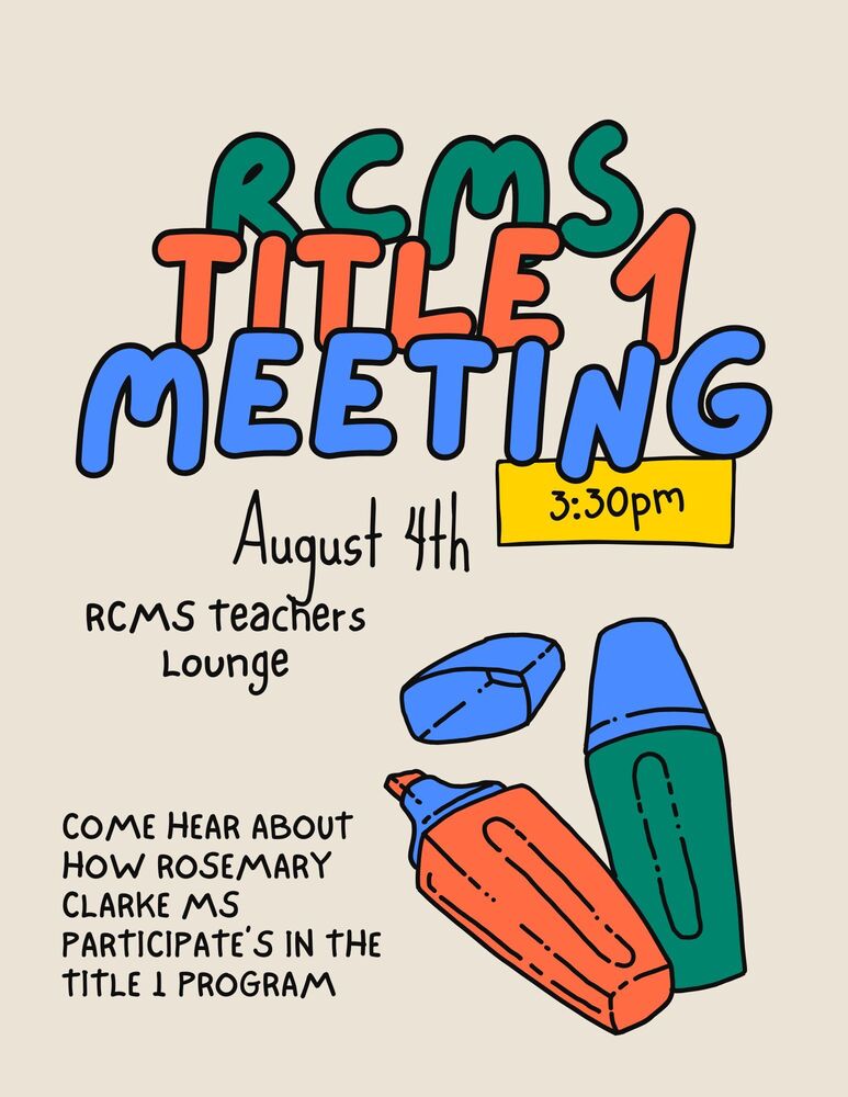 Title 1 Meeting