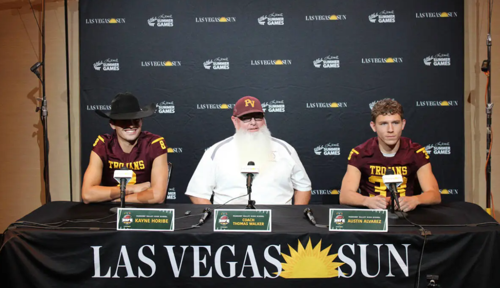 Countdown to Kickoff - Trojans Football proudly represents Pahrump in Media Day