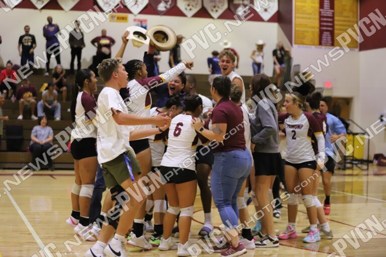 Trojan Volleyball Rallies for Five-Set Victory Against Boulder City