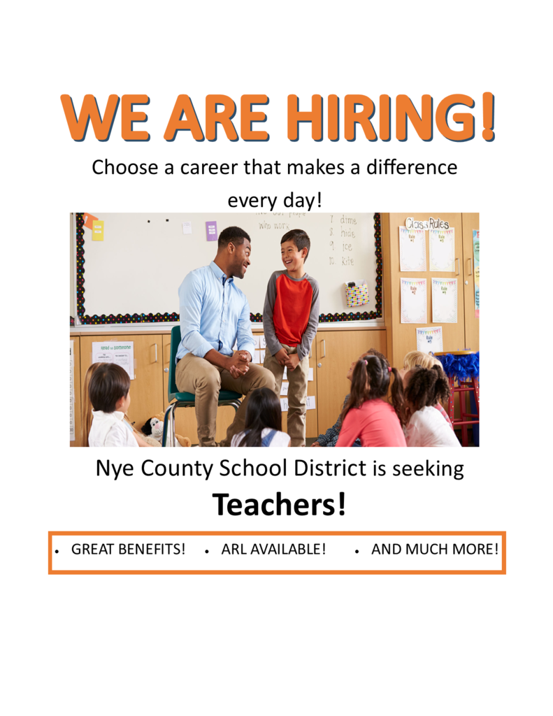 NCSD is hiring teachers!