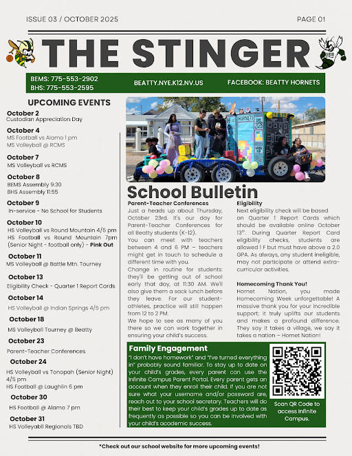 October Newsletter 