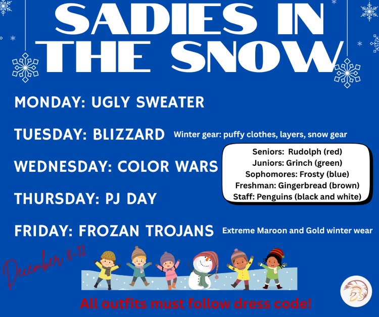 Sadie’s in the snow