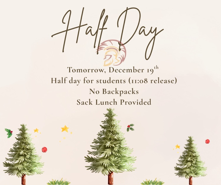 half day December 19