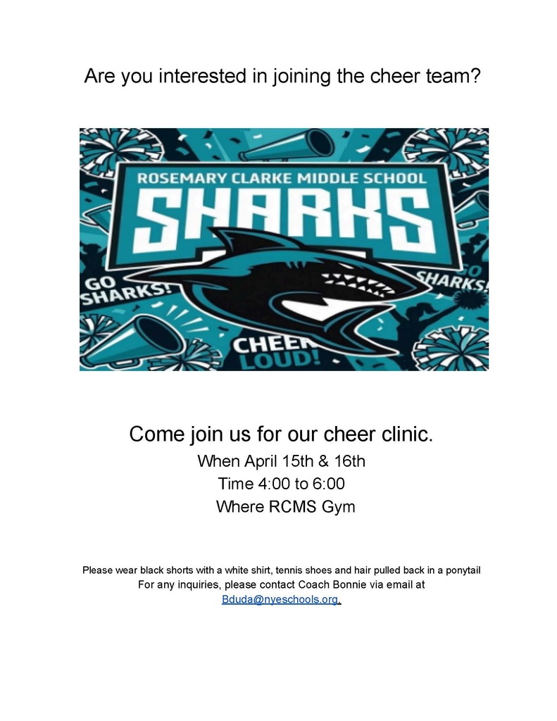 5th Graders going to RCMS next year