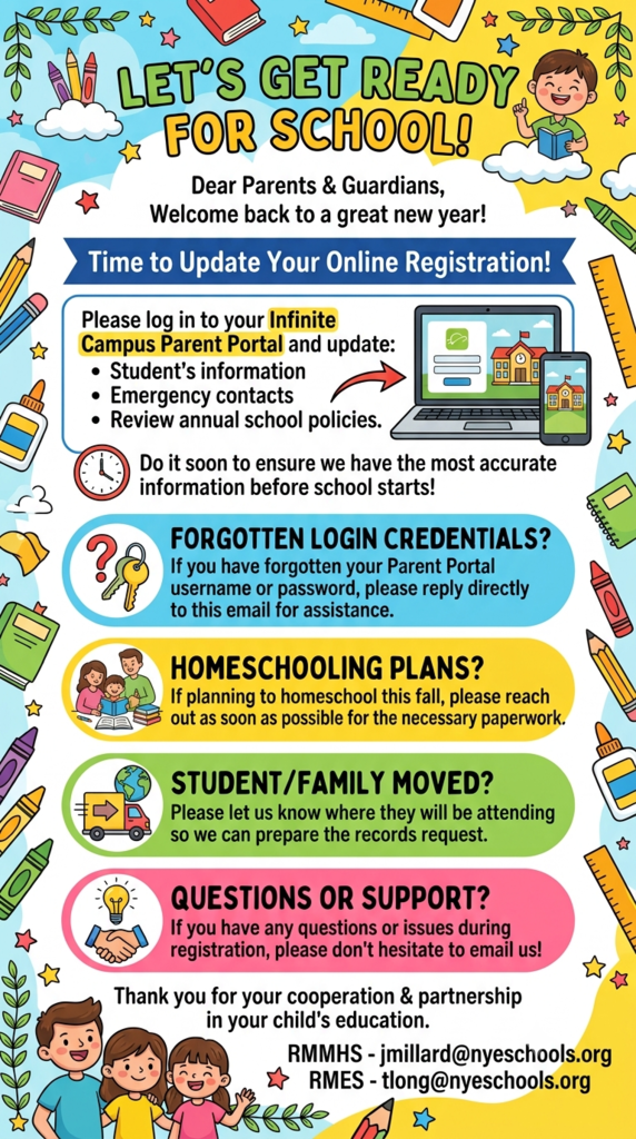 26-27 RMS Online Annual Update Reminder