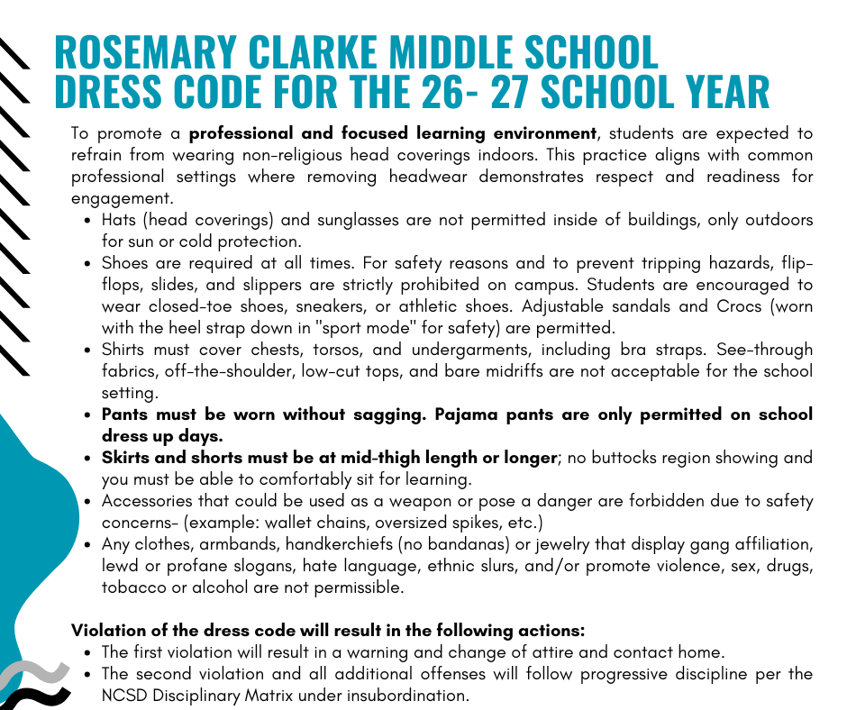 RCMS Dress Code