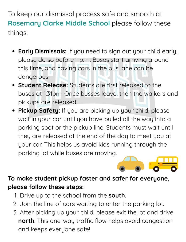 RCMS Dismissal Process