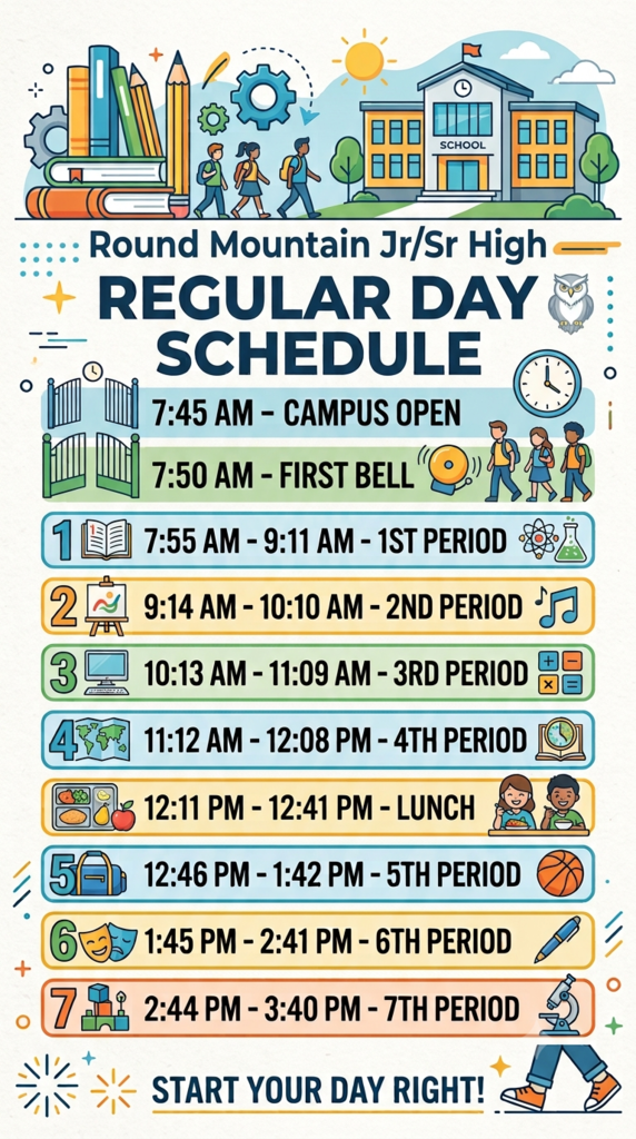 Regular Day Schedule