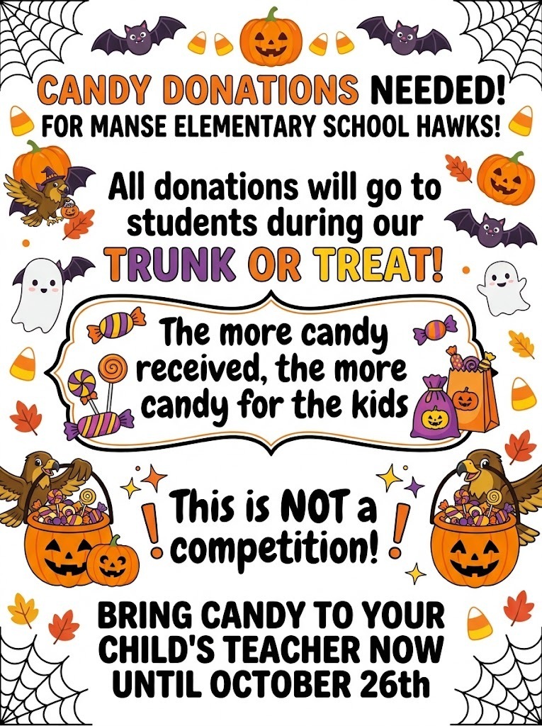 Candy Donations Wanted!