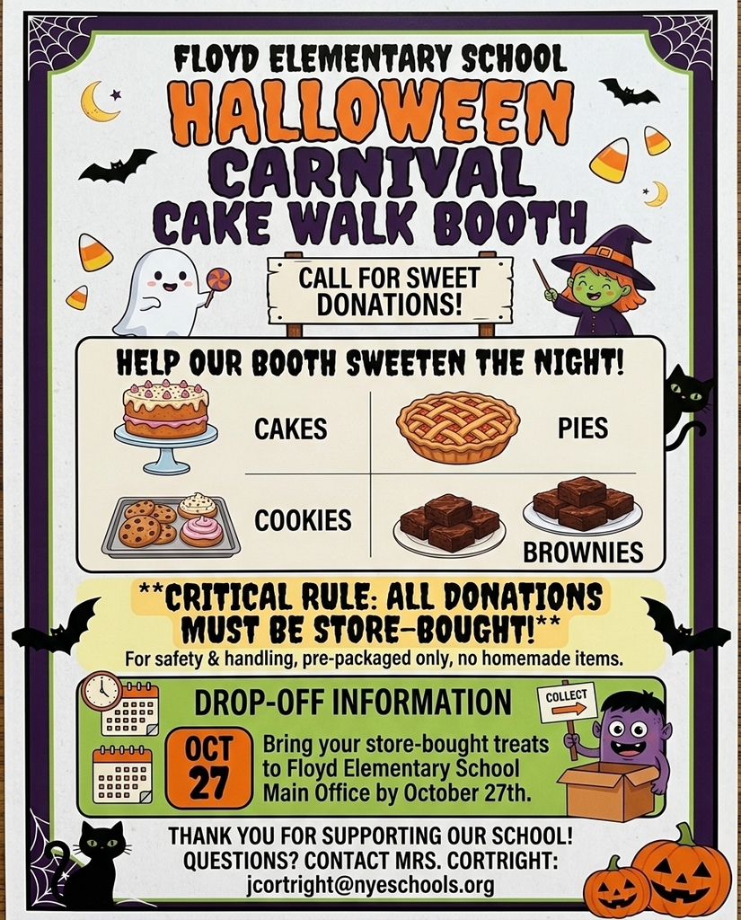 Halloween Carnival Cake Walk