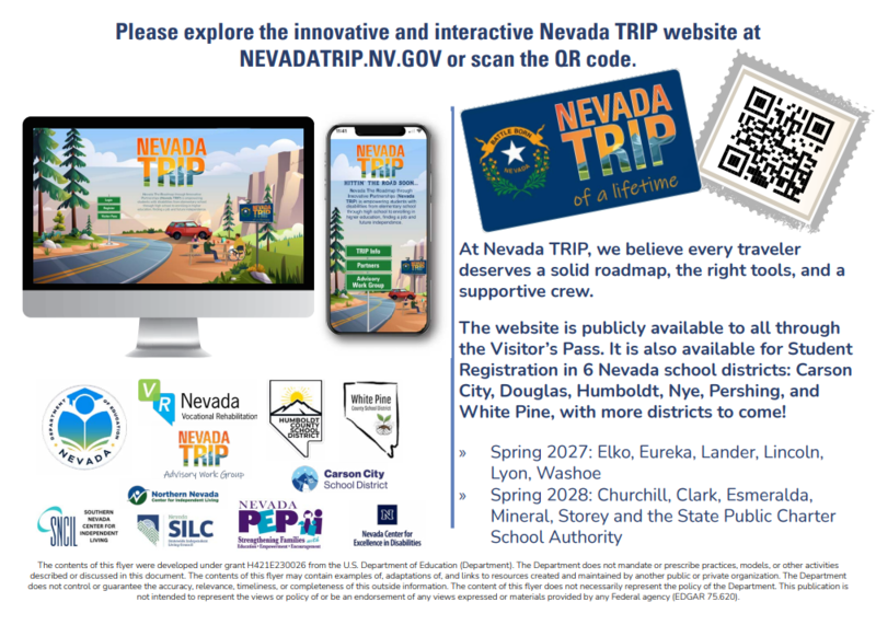 NV TRIP Postcard - Back