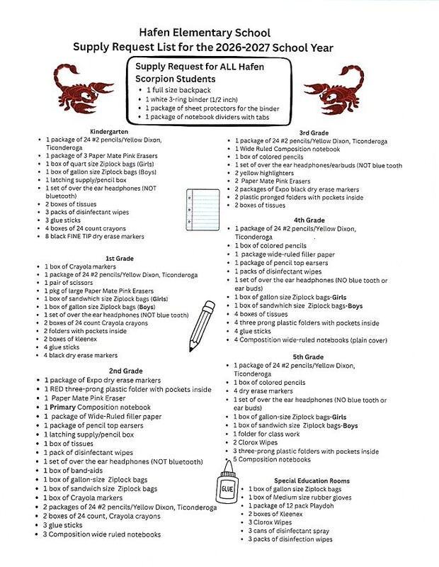 Supply List