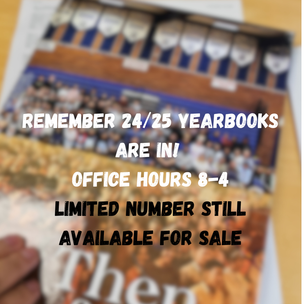 yearbooks are in