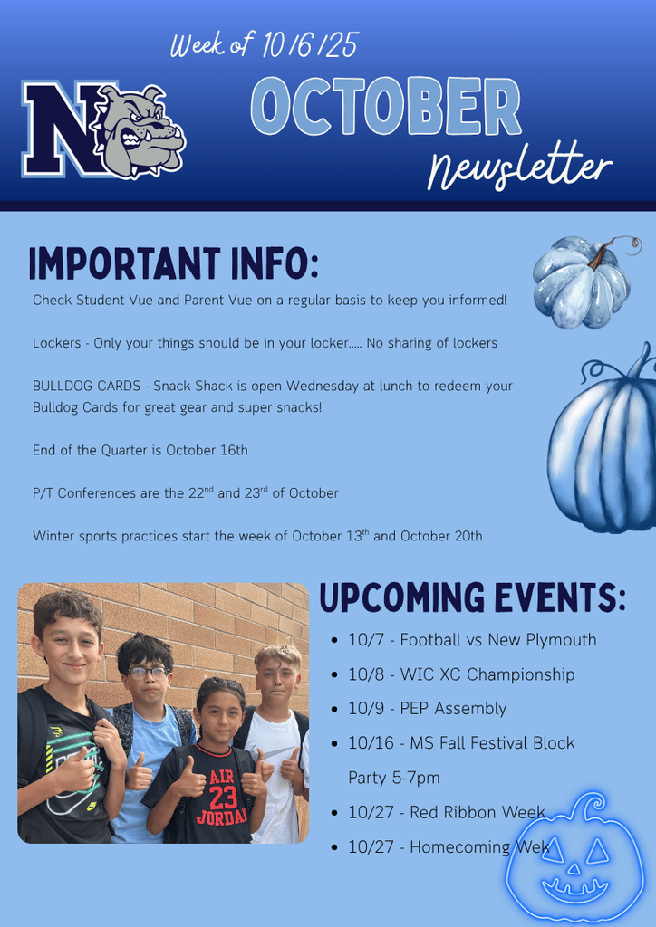 October Newsletter
