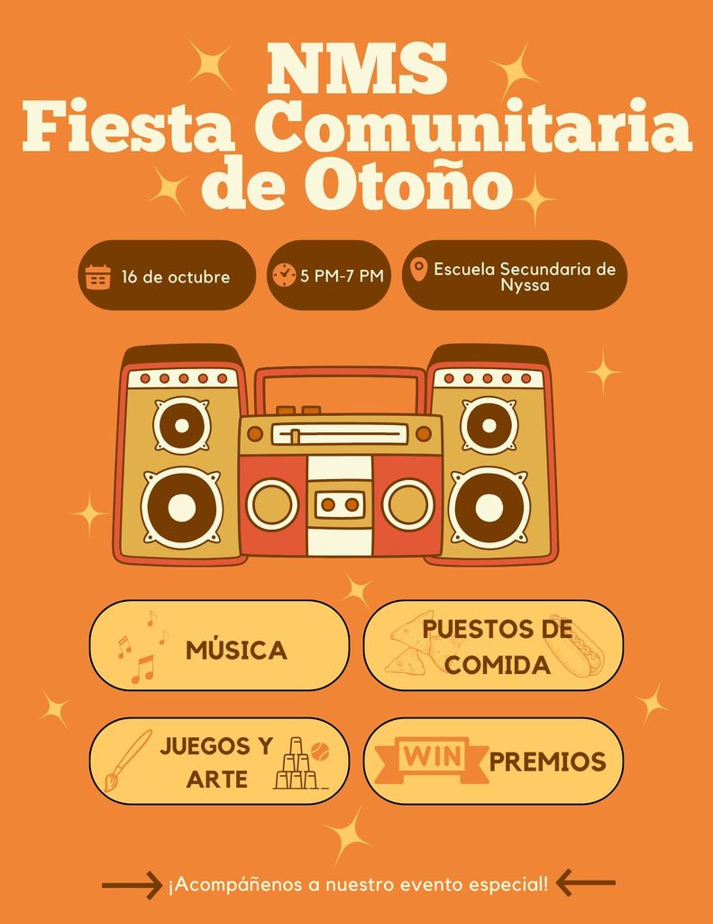 Block Party Fall Festival in Spanish