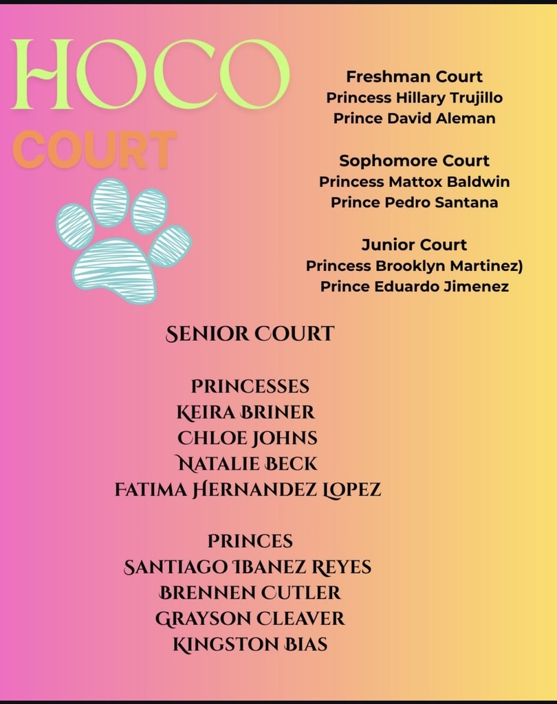 Homecoming Court