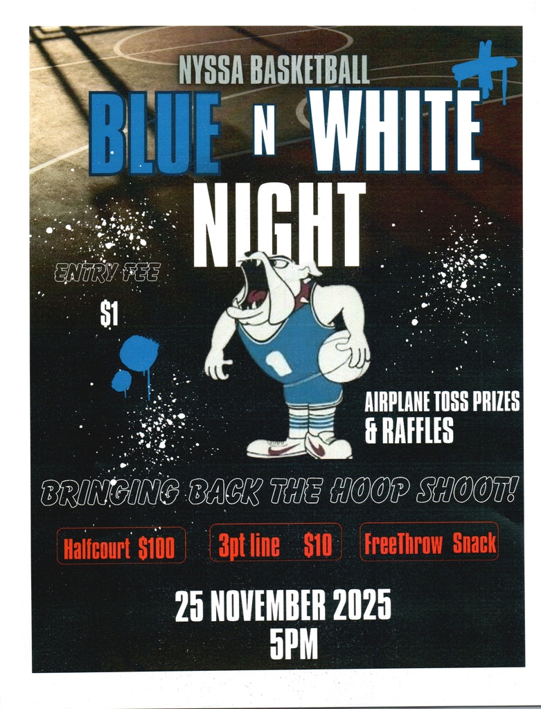 Basketball Blue/White Night