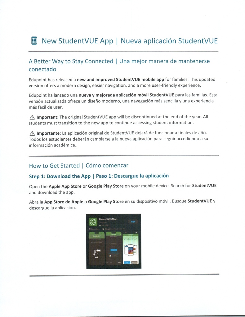 Student Vue
