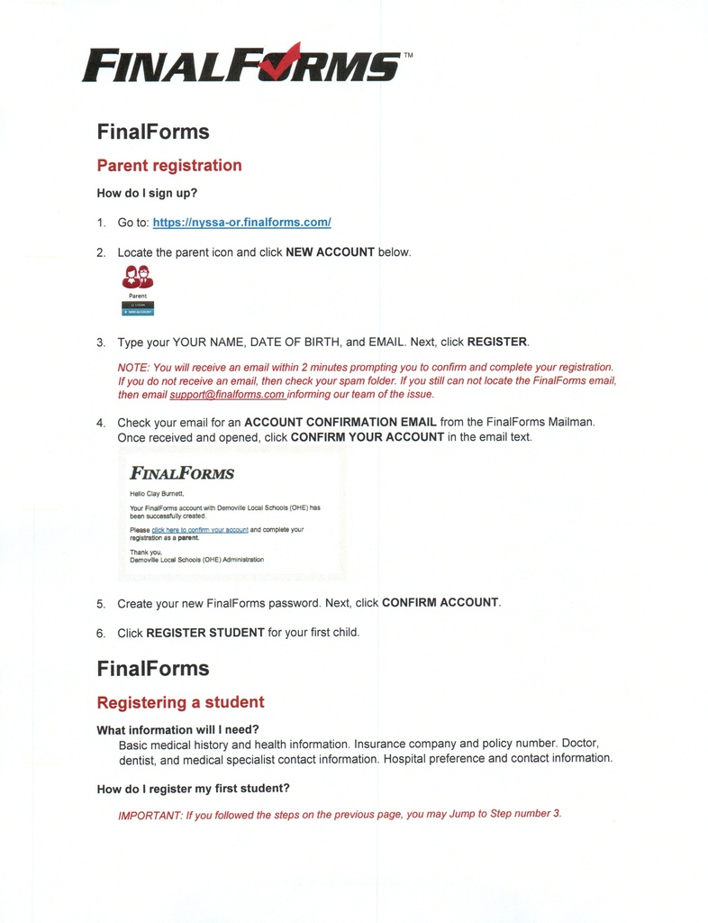 Final Forms - English