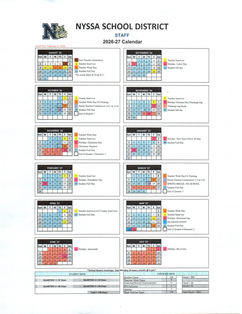 Calendar
