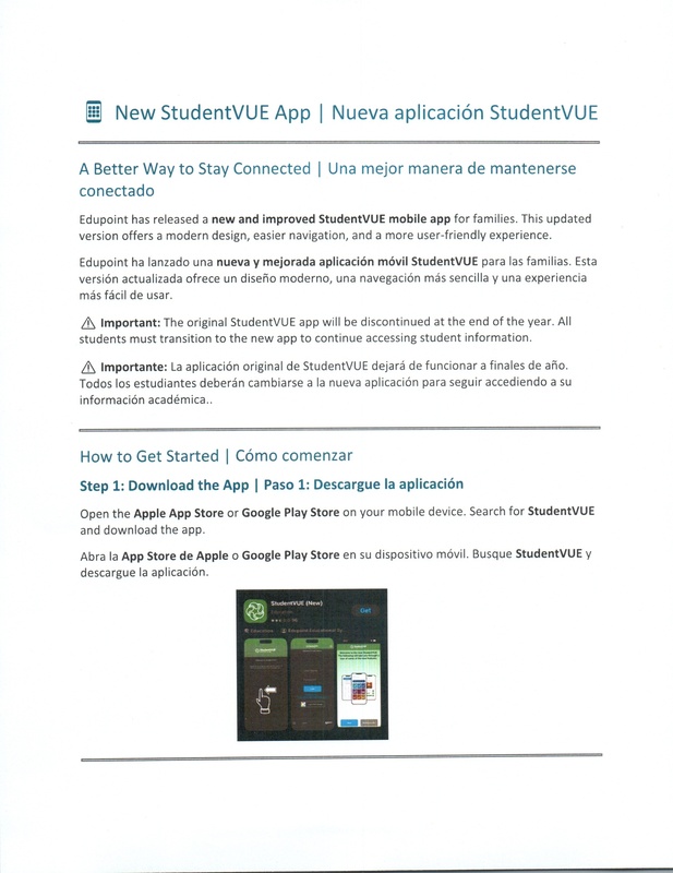 Student Vue